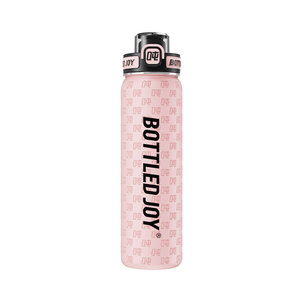 Fano Joy Water Bottle 900ML - Embossed Insulated Tumbler | Bottled Joy