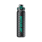Fano Joy Water Bottle 900ML - Embossed Insulated Tumbler | Bottled Joy