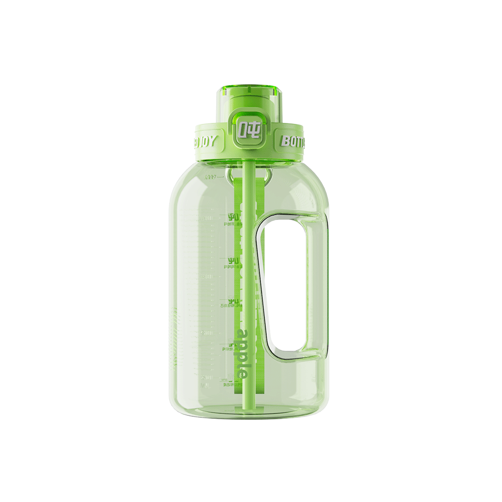 HydroPop Water Bottle 1L - BPA-Free PPSU Sports Bottle with Straw | Bottled Joy