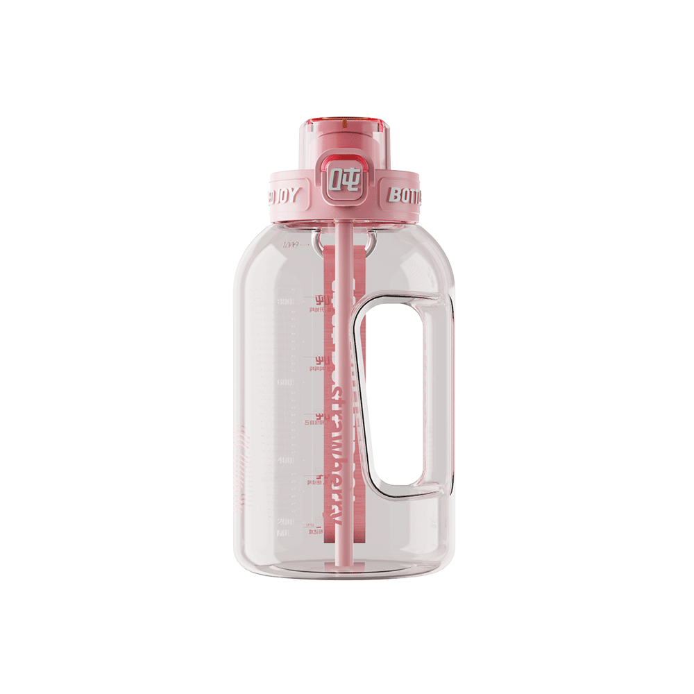 HydroPop Water Bottle 1L - BPA-Free PPSU Sports Bottle with Straw | Bottled Joy