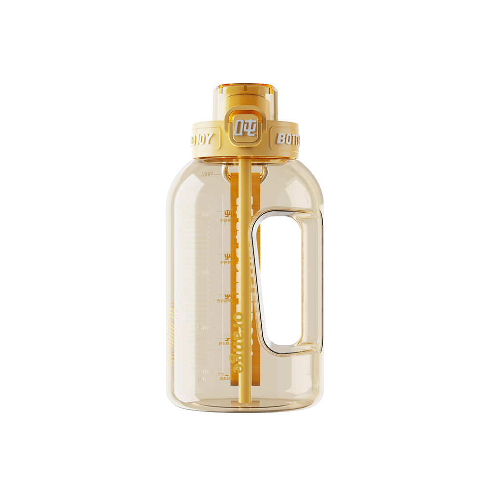 HydroPop Water Bottle 1L - BPA-Free PPSU Sports Bottle with Straw | Bottled Joy