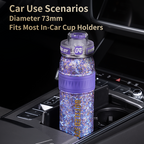 AquaJoy Titanium Water Bottle 620ML - Lightweight Insulated Bottle | Bottled Joy