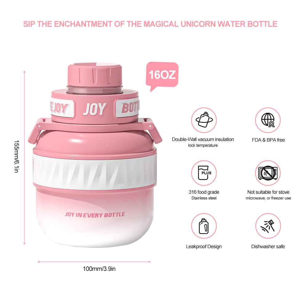 BabyJoy Stainless Steel Water Bottle 500ML - Insulated Bottle with Gift Box | Bottled Joy
