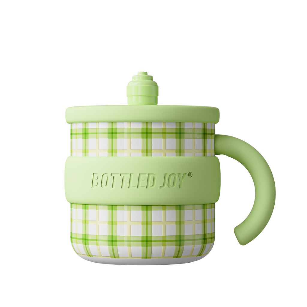 SavorJoy Thermal Mug - Vintage Checks