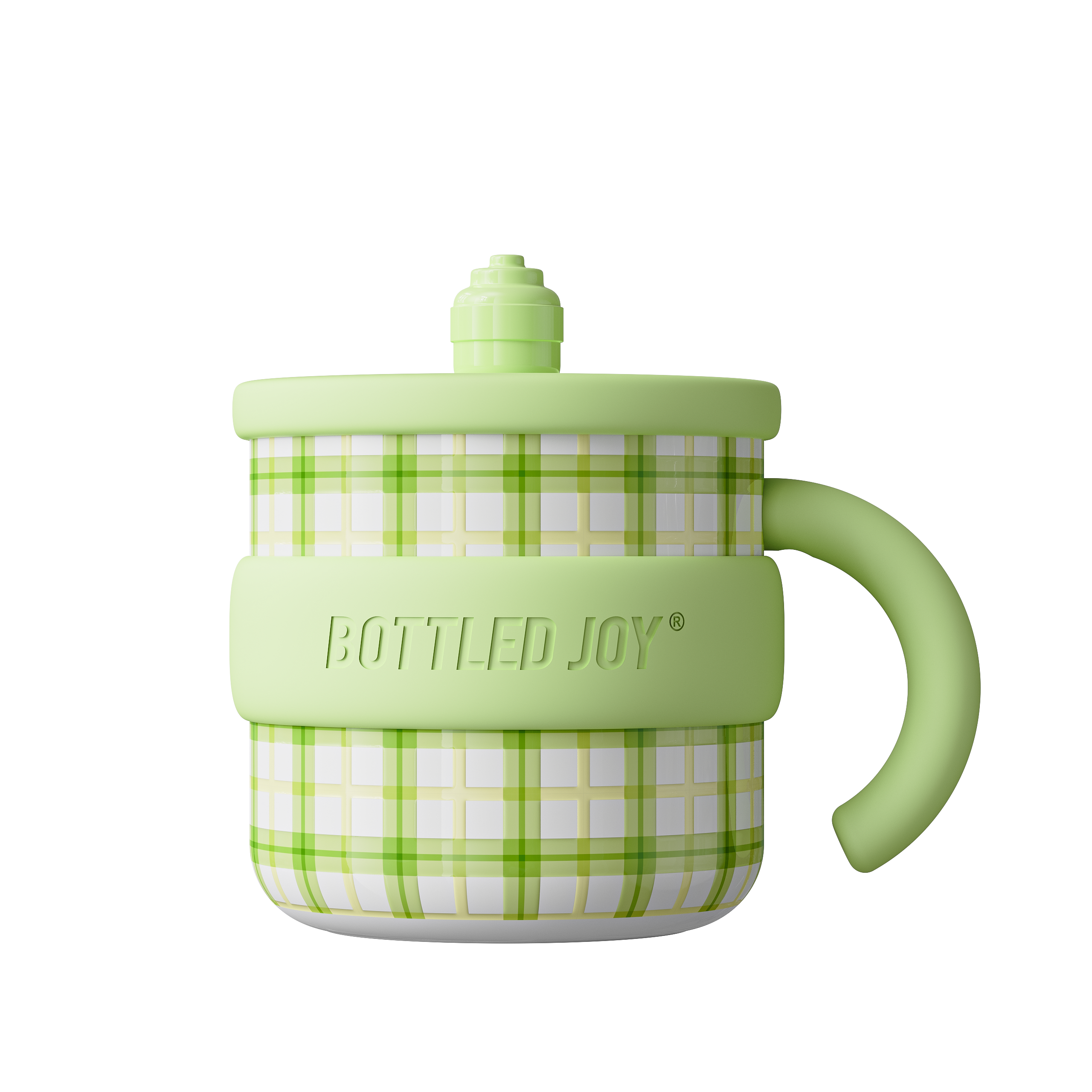 SavorJoy Thermal Mug - Vintage Checks