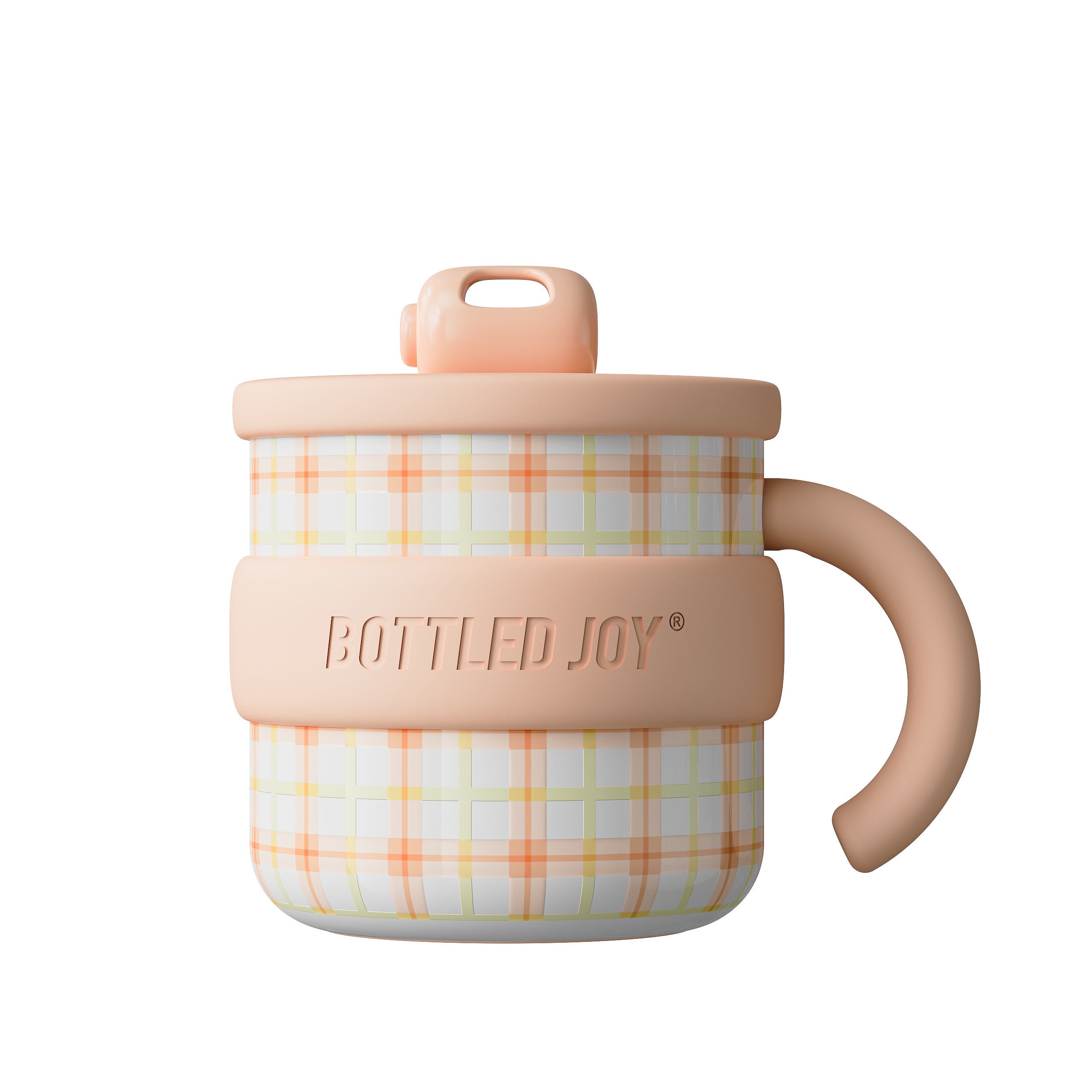SavorJoy Thermal Mug - Vintage Checks