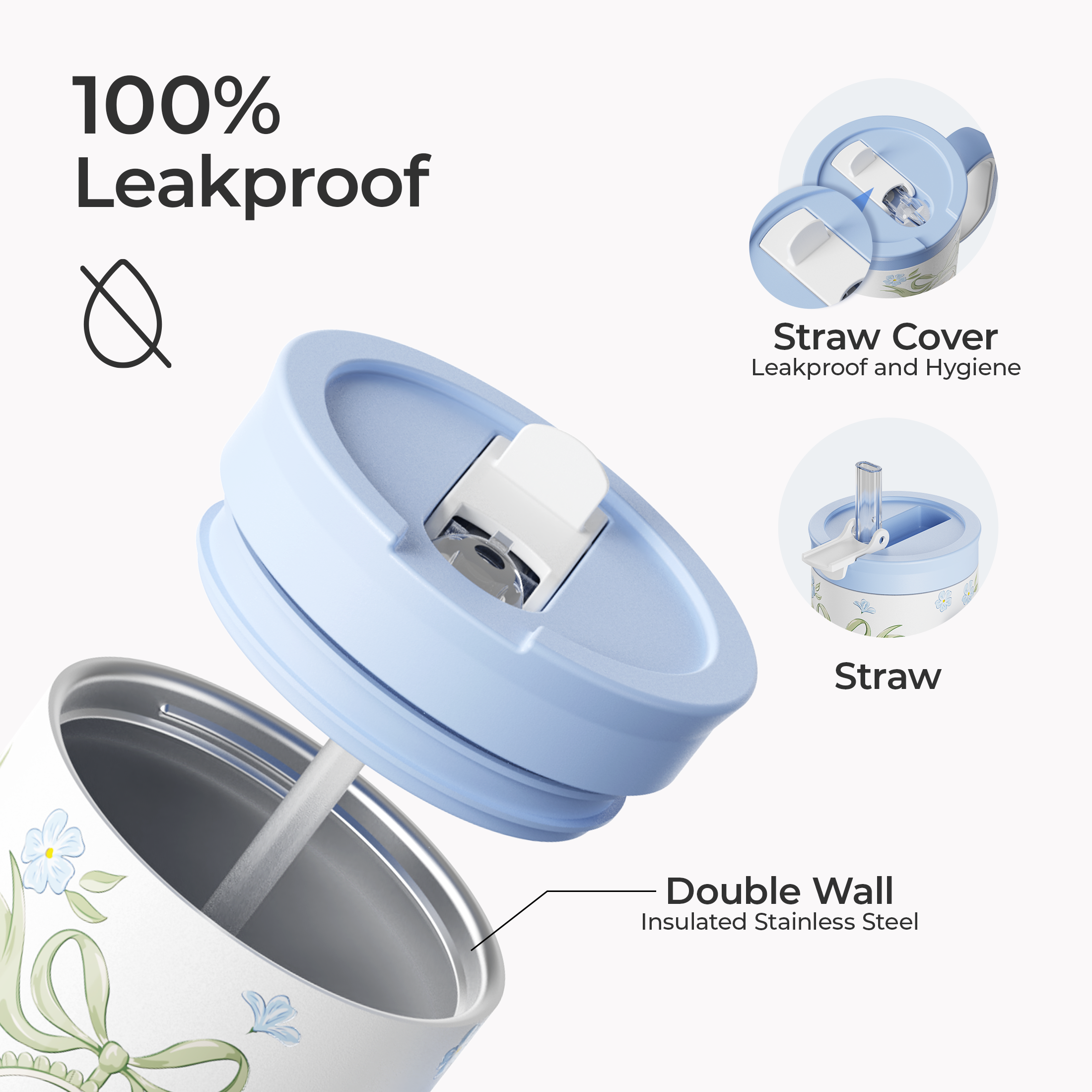 TankJoy Tumbler 1.1L - Limited Edition Insulated Bottle | Bottled Joy