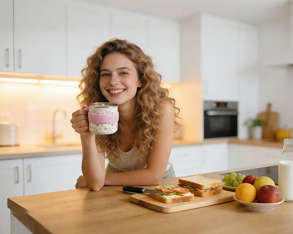 SavorJoy Thermal Mug 450ML - Insulated Coffee Mug | Bottled Joy
