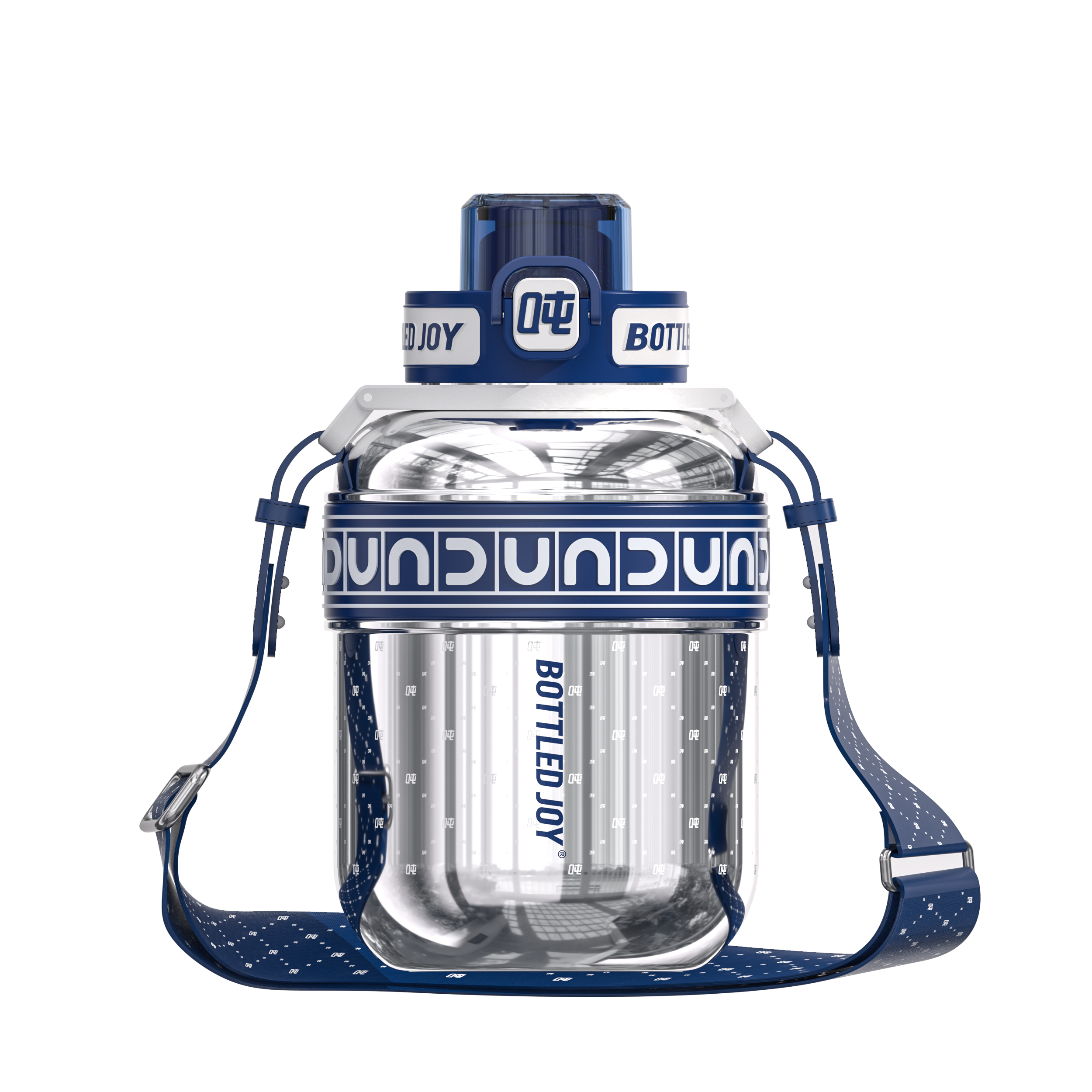 HydroJoy Monogram Water Bottle 1L - Insulated Stainless Steel Bottle | Bottled Joy