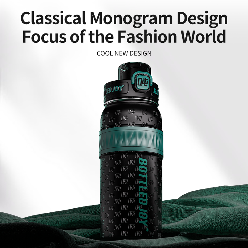 Monogram AquaJoy Water Bottle 750ML - Insulated Street-Style Bottle | Bottled Joy