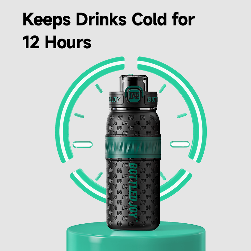 Monogram AquaJoy Water Bottle 750ML - Insulated Street-Style Bottle | Bottled Joy