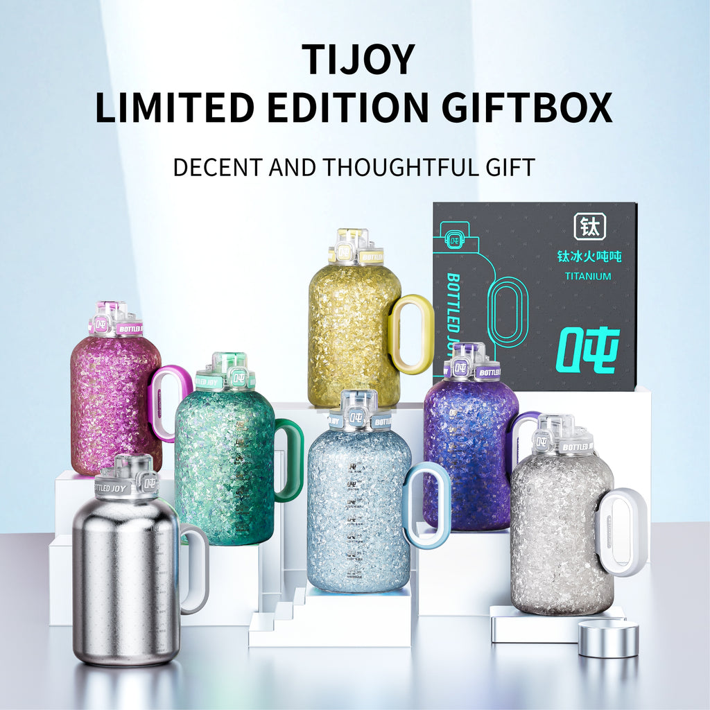 Ice Joy Titanium Water Bottle 1.5L - Lightweight Insulated Bottle | Bottled Joy