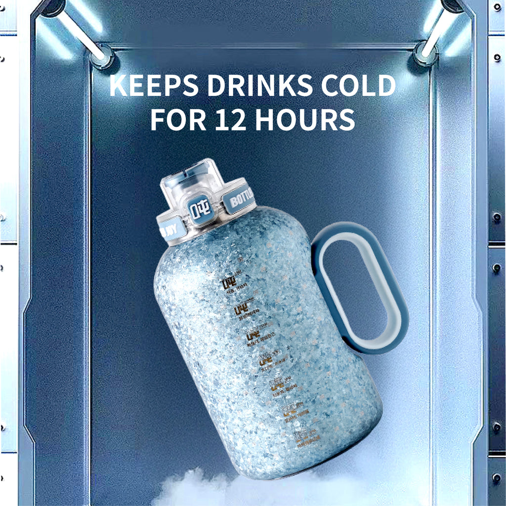 Ice Joy Titanium Water Bottle 1.5L - Lightweight Insulated Bottle | Bottled Joy